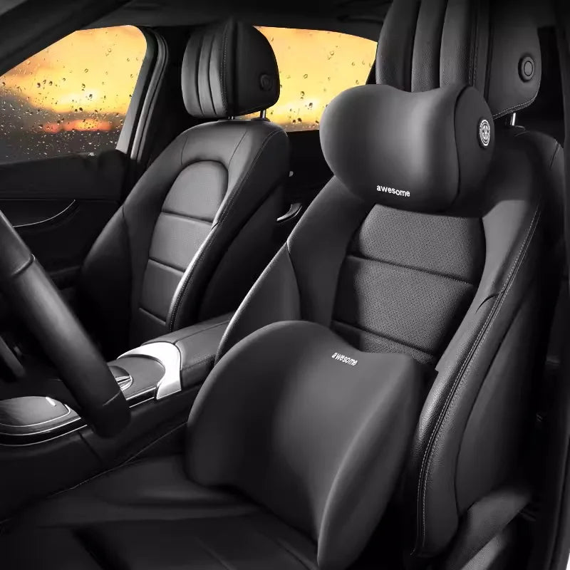 Oreiller Cervical en Mousse à Mémoire de Forme pour Appui-Tête de Voiture
