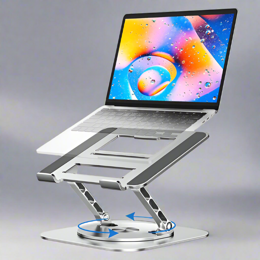 Support pour Ordinateur Portable en Aluminium
