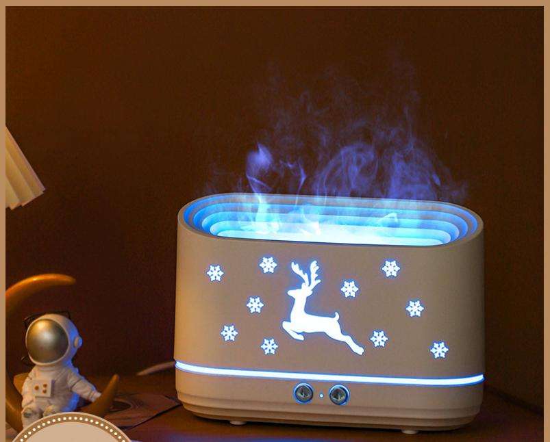 Diffuseur d'Arômes Effet Flamme Relaxante