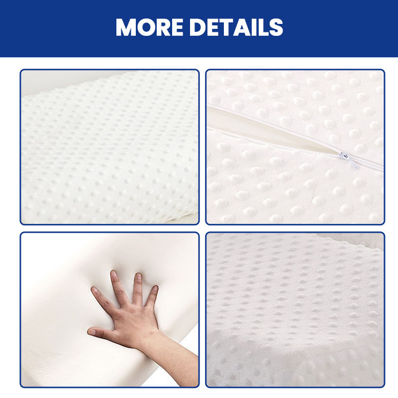 Oreiller Latex et Mousse Mémoire Confort et Soutien