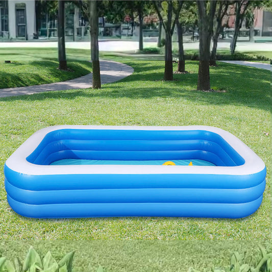 Mini Piscine Gonflable 2,60 x 1,65 x 56 cm – Fun et Confort pour Toute la Famille