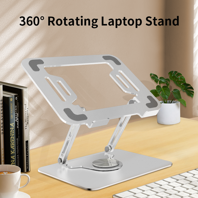 Support pour Ordinateur Portable en Aluminium