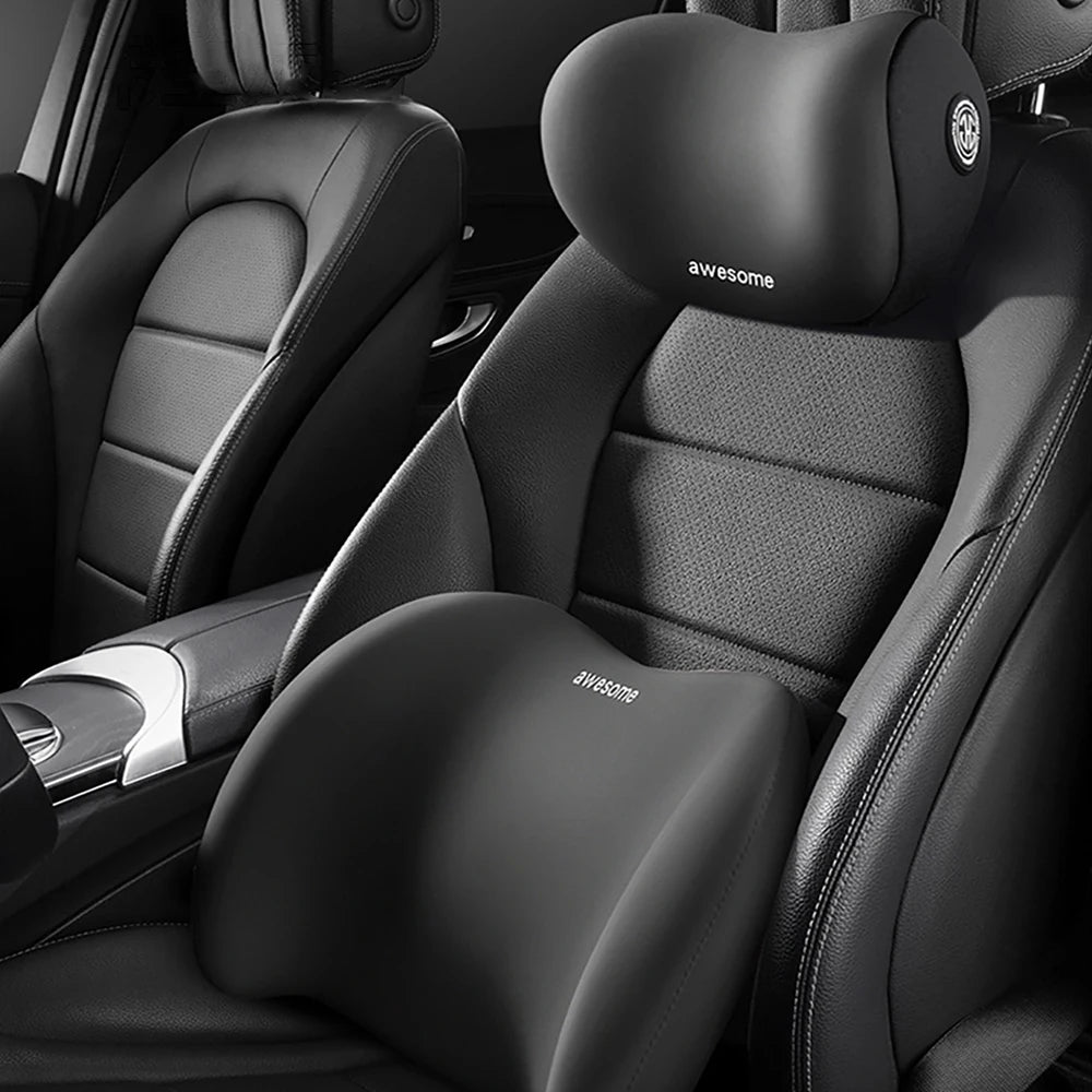 Oreiller Cervical en Mousse à Mémoire de Forme pour Appui-Tête de Voiture