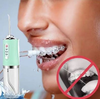 Hydropulseur Dentaire rechargeable USB pour nettoyage et blanchiment des dents