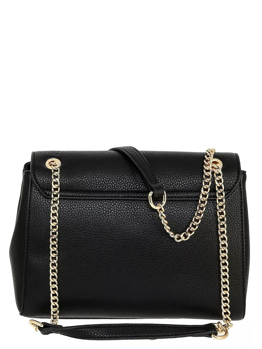 Sac noir ceinture dorée pour femme