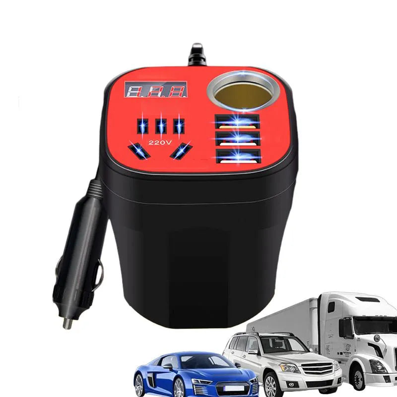 Onduleur Portable Multifonction 4-en-1 USB EV