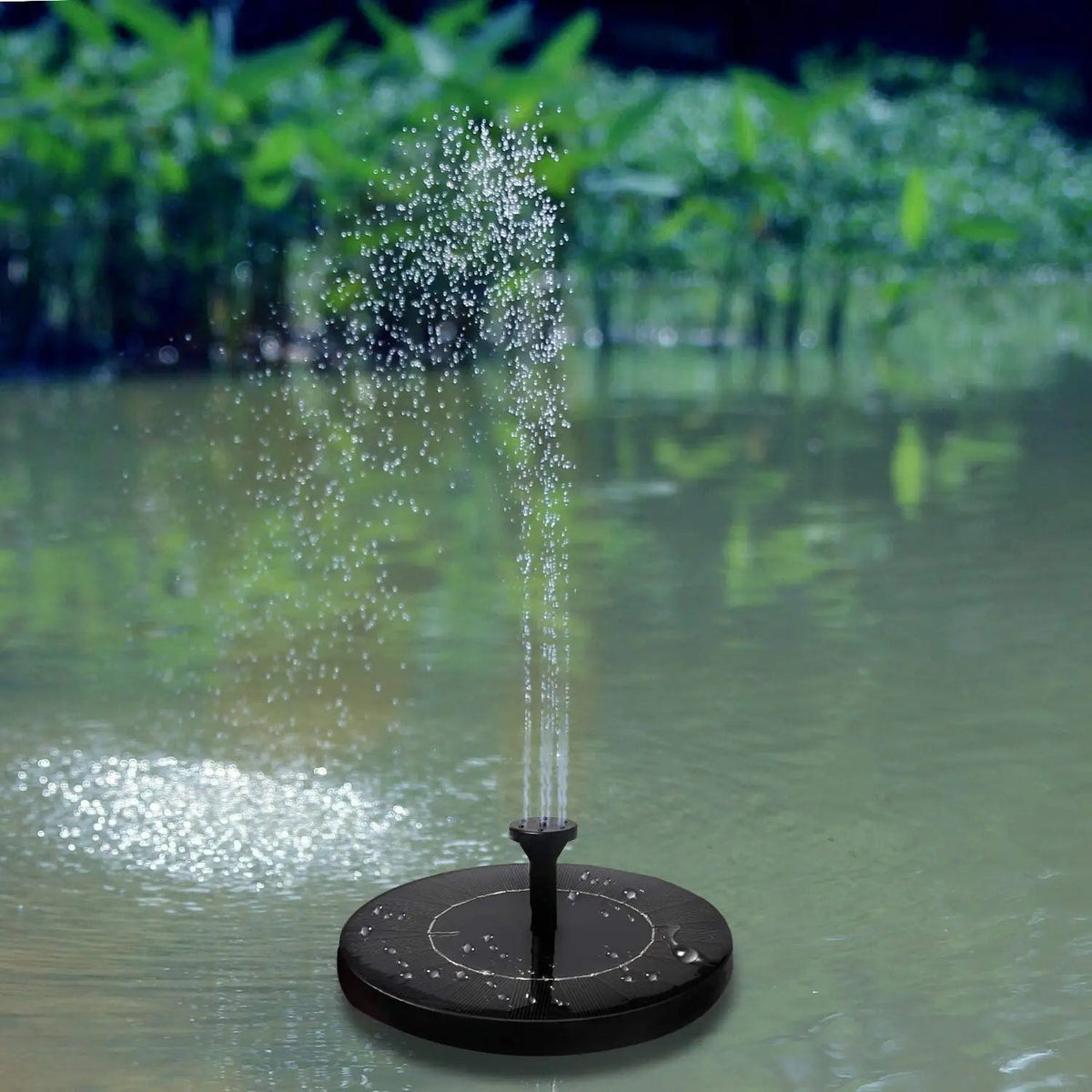 Fontaine Solaire Flottante