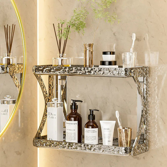 Vanity et support de rangement pour salle de bain