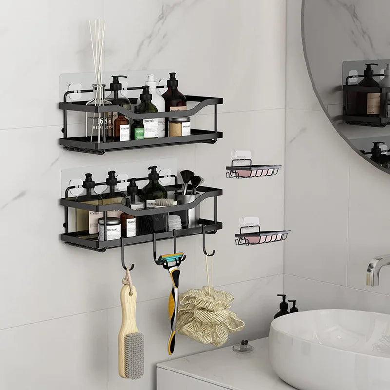 Organisateurs de Douche Antirouille pour Douche Intérieure 3 piece