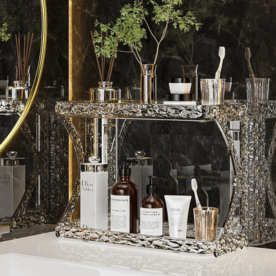 Vanity et support de rangement pour salle de bain