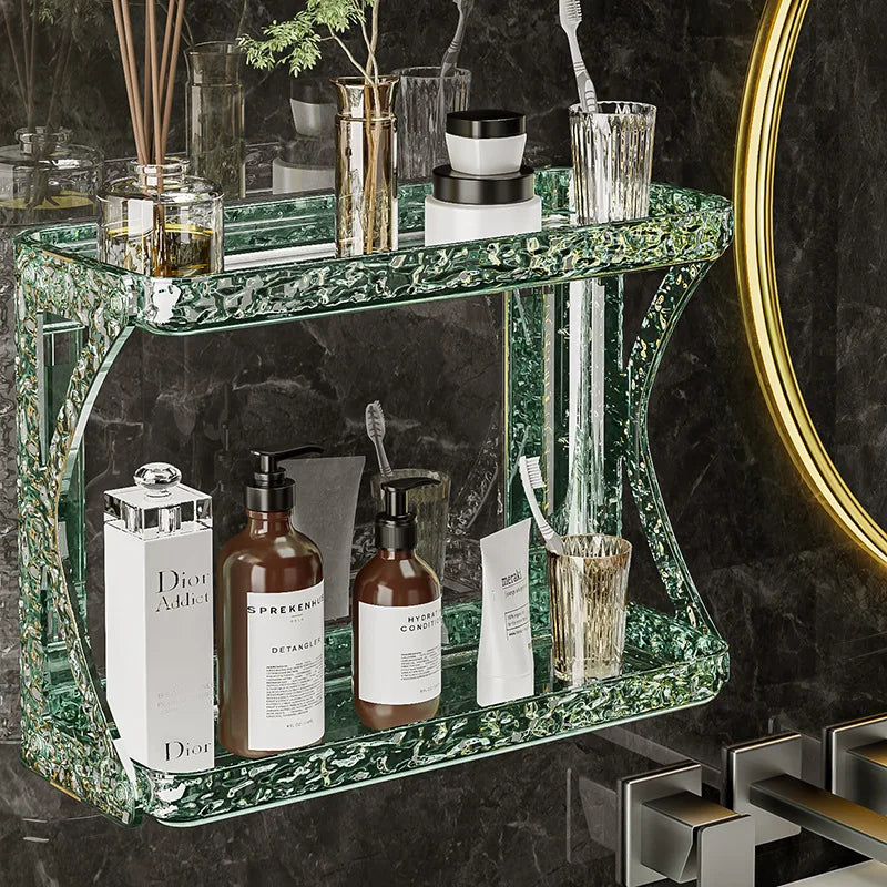 Vanity et support de rangement pour salle de bain