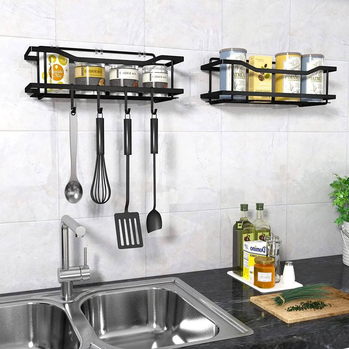 Organisateurs de Douche Antirouille pour Douche Intérieure 3 piece