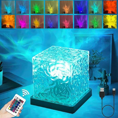 Lampe Céleste en Forme de Cube avec Chargeur USB