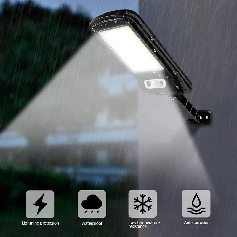 Lampadaire solaire extérieur à LED – Éclairage solaire sur poteau