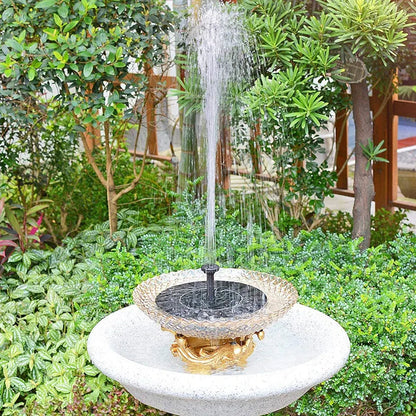 Fontaine Solaire Flottante
