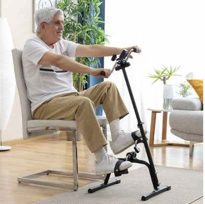 PÉDALIER À DOUBLE PÉDALE POUR LES BRAS ET LES JAMBES 2 en 1