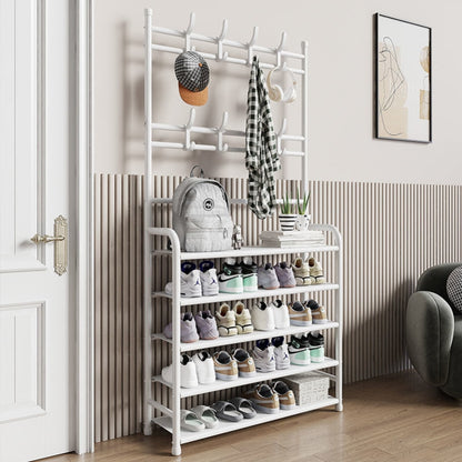 Porte-Manteau, Chapeau & Armoire à Chaussures : 5 Étages pour un Hall d'Entrée Organisé