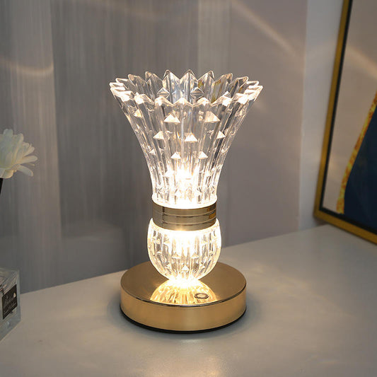 Lampe de Table Décorative LED Rechargeable et Élégante