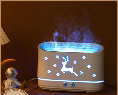 Diffuseur d'Arômes Effet Flamme Relaxante
