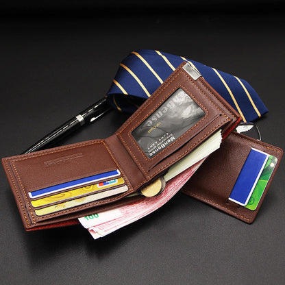 Portefeuille en Cuir Véritable pour Homme - Élégance et Durabilité