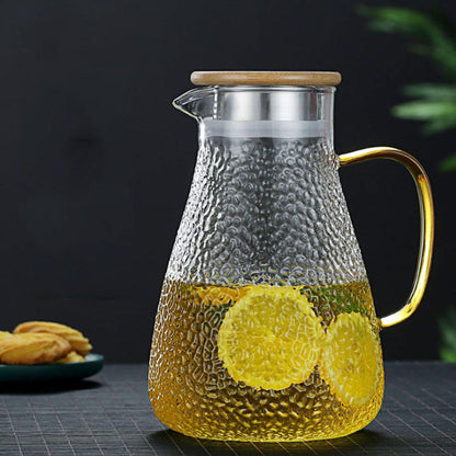 Pichet en verre résistant à la chaleur capacité 2000 ml