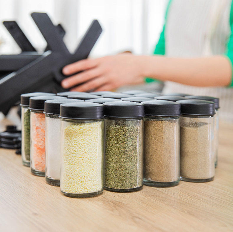 Étagère à Épices Rotative Multifonctionnelle : Organisation Pratique et Élégante pour Votre Cuisine