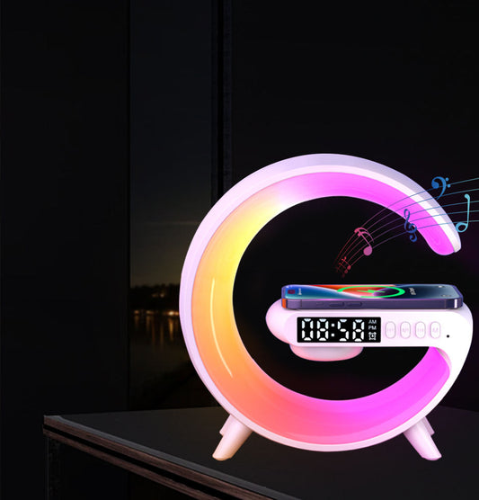 مصباح LED على شكل حرف G سيمفونية من الضوء والصوت