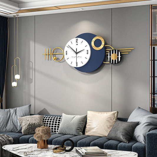 ساعة حائط إبداعية ثلاثية الأبعاد بتصميم عصري