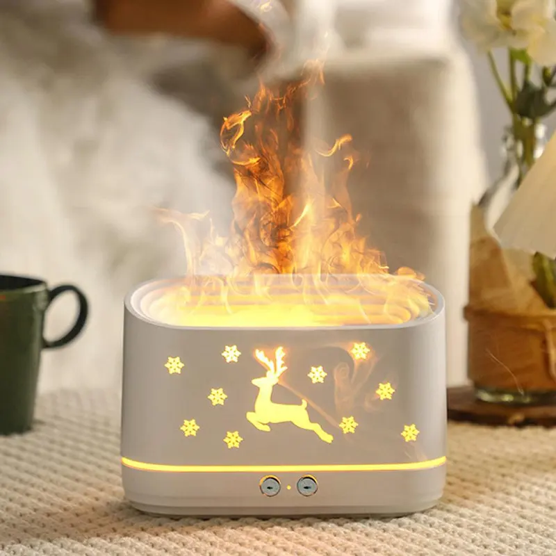 Diffuseur d'Arômes Effet Flamme Relaxante