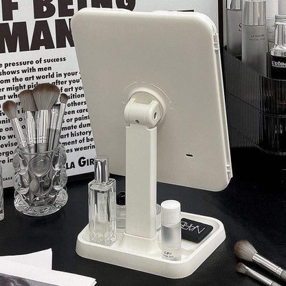 Miroir Trifold LED avec Modes d'Éclairage et Miroirs Grossissants : Précision et Élégance pou