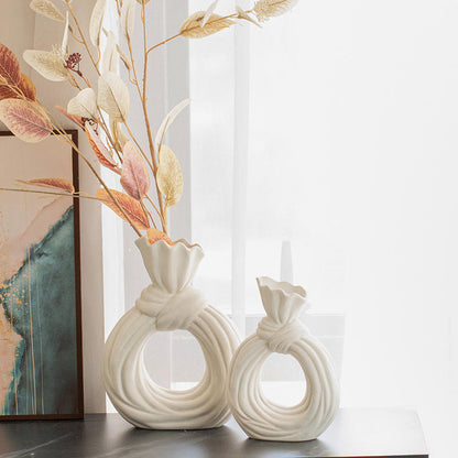 Élégance Intemporelle Vases Porcelaine Mat Style Nordique