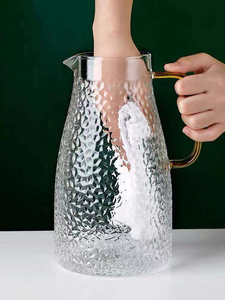 Pichet en verre résistant à la chaleur capacité 2000 ml