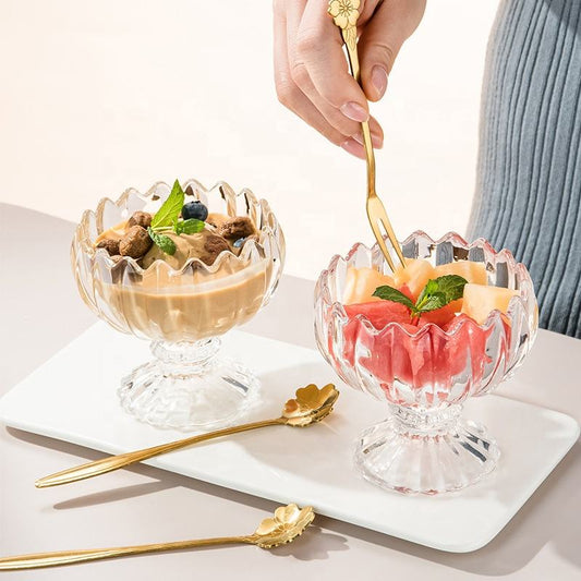 Verre de Norme pour Crème Glacée et Dessert