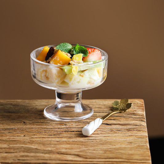 Ensemble de Verres à Dessert Élégants - Parfaits pour Sublimer Vos Créations Gourmandes