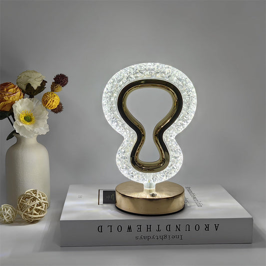 Lampe Moderne en Cristal avec Contrôle Tactile