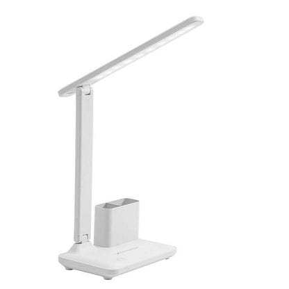 Lampe LED Rechargeable Moderne avec Porte-Stylos et Dimming