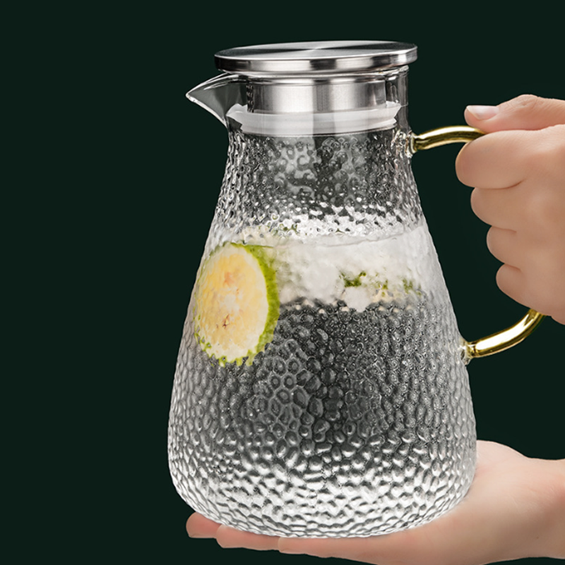 Pichet en verre résistant à la chaleur capacité 2000 ml
