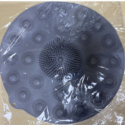 Tapis de Douche Antidérapant avec Brosse de Massage