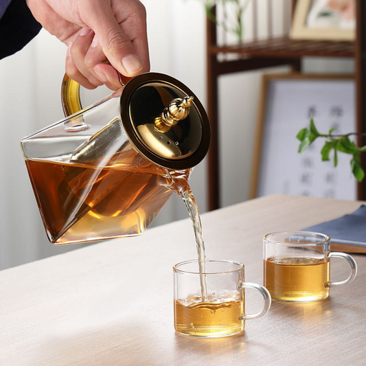 Théière en Verre Borosilicaté : Élégance et Durabilité Réunies