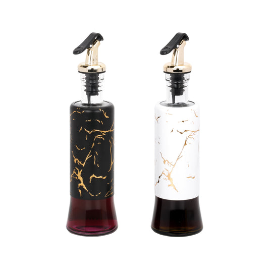 Bouteille Distributrice d'Huile et Vinaigre en Verre : Élégance et Praticité dans Votre Cuisine