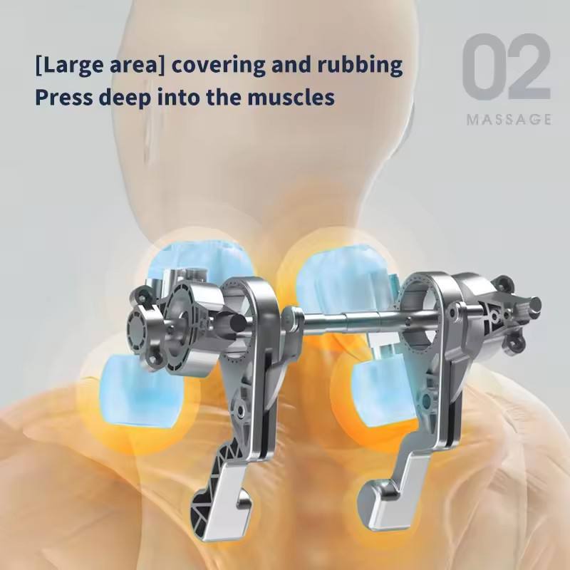 مدلك الرقبة والكتف لتخفيف التوتر