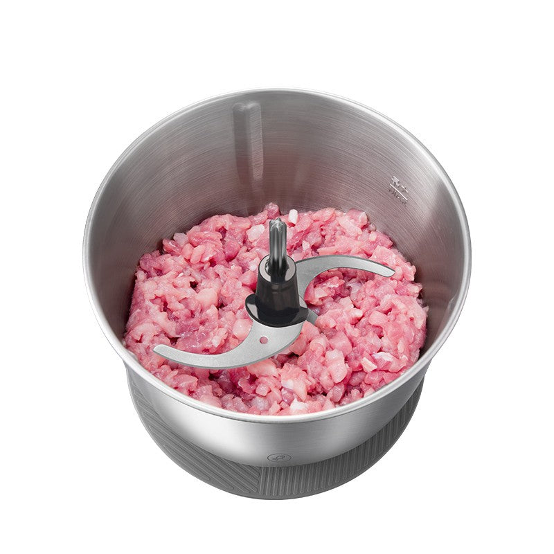 Hachoir à Viande Électrique Multifonctionnel avec 3 Bols