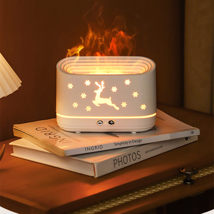 Diffuseur d'Arômes Effet Flamme Relaxante