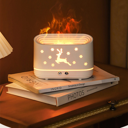 Diffuseur d'Arômes Effet Flamme Relaxante