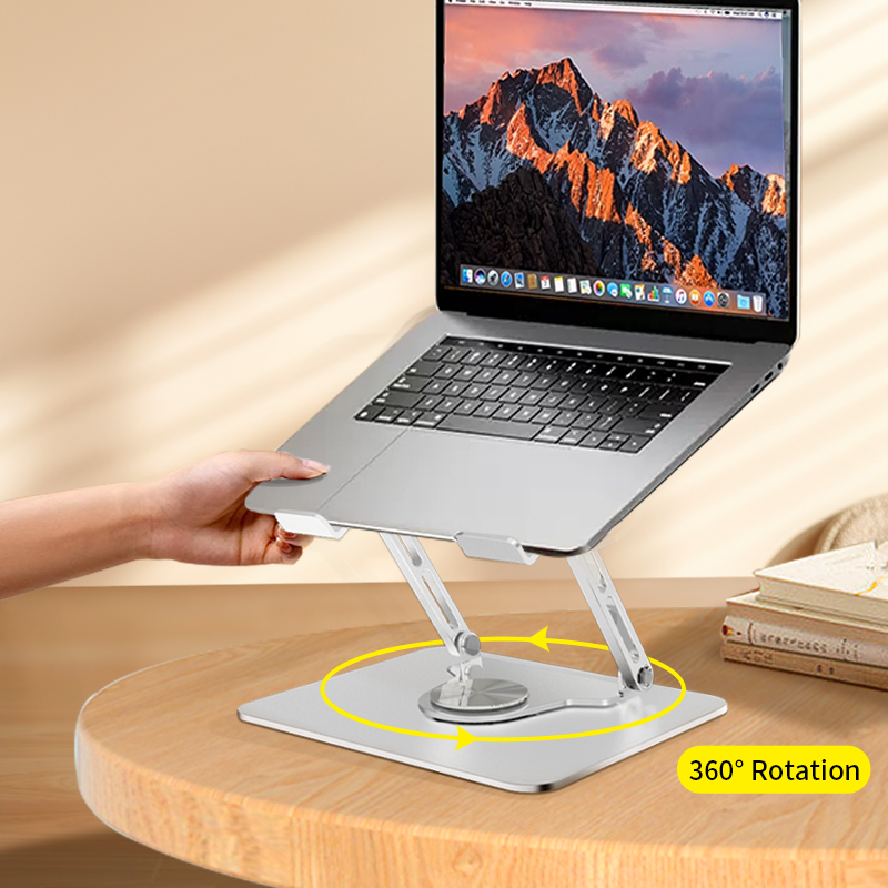 Support pour Ordinateur Portable en Aluminium