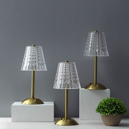 Lampe de Table Cristalline LED sans Fil