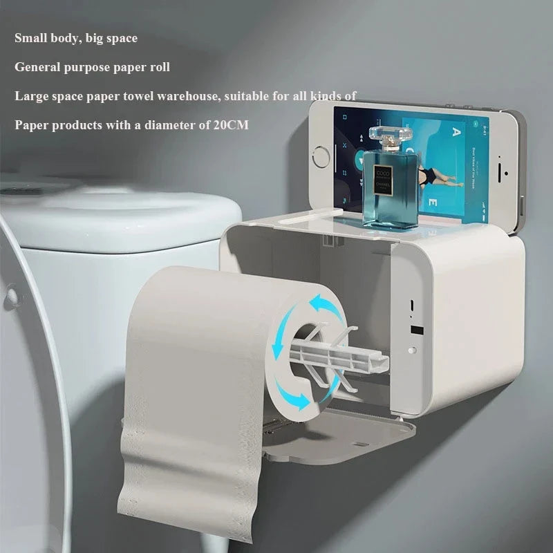 Distributeur Mural de Papier Toilette à Induction