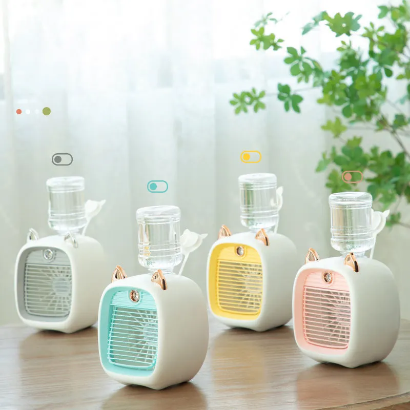 Mini Ventilateur à Brouillard d'Eau Rechargeable