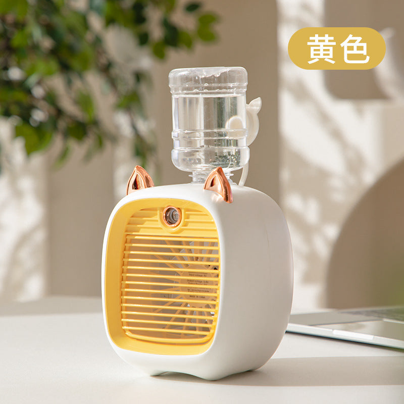 Mini Ventilateur à Brouillard d'Eau Rechargeable