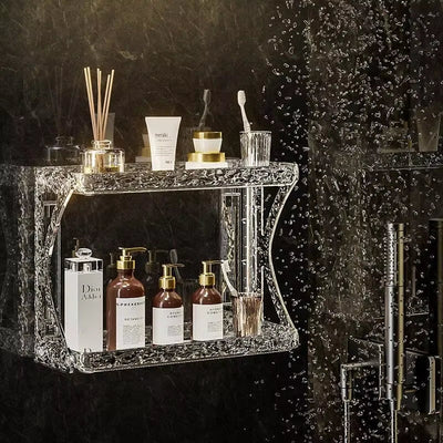 Vanity et support de rangement pour salle de bain